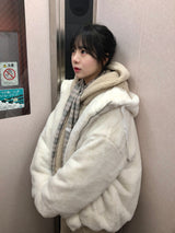 チトセファーフードジップアップ