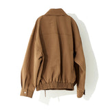 Dリングストラップハリントンジャケット / D-RING STRAP HARRINGTON JACKET_BR