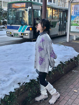 スノーブロッサムカーディガン