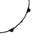 Black rose choker