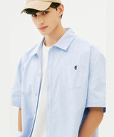 CITYBOY BOAT OXFORD OVERFIT SHIRT (WHITE) (6586501693558)