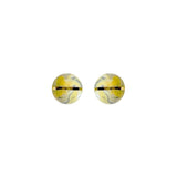 2021 Pantone Daily Round Marbling earring (YG) (6641940004982)