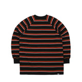 オールドストライプロングスリーブ / BSR2223FWPO029 OLD STRIPE LONG SLEEVE BLACK