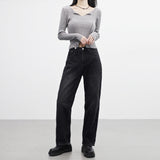 Frcan Open Collar Knitwear