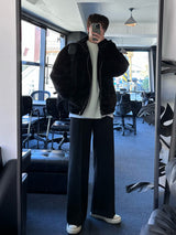 overfit wellon kara mink loosefit jumper