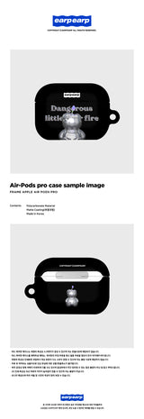 LITTLE FIRE STEEL COVY-BLACK(AIR PODS PRO-HARD) (6602474455158)