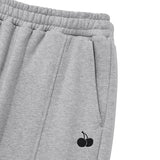 UNI MONO CHERRY NAPPING JOGGER PANTS [MELANGE GRAY]