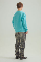 Uロゴ ピグメント スウェットシャツ グリーン / U LOGO PIGMENT SWEATSHIRTS [GREEN] (4413966647414)