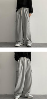ヒップカーゴワイドバンディングパンツ / Hip Cargo Wide Banding Pants