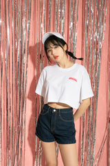 オリジナルクロップTシャツ / TOP(8610) original crop t