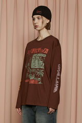 バンドLSV Tシャツ / ブラウン