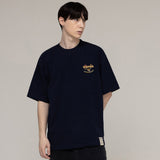 スモールマルチカラースマイルレオパードショートスリーブTシャツ / Small Multi-Color Smile Leopard Short-Sleeved T-shirt
