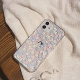 フラワースプラッシュジェリーハードアイフォンケース/Flower Splash Jelly Hard phone case