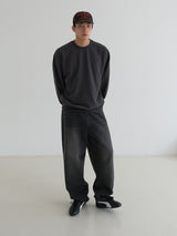ロープラインラグランスウェットシャツ/Rope line Raglan MTM 4color