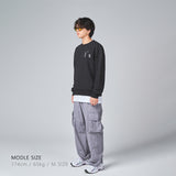 ベーシックロゴクルーネック / Basic Logo Crew Neck Black (4561790304374)