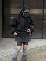 ゴープコアスパンデックスストラップスカートレギンス / Gorpcore spandex Strap Skirt Leggings