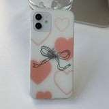 Pink Small Ribbon - Love Ribbon Phone Case_matt