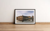 (A3) France Mirror Square of Bordeaux Water Poster