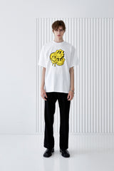 MELTING SMILE T-SHIRT WHITE (6566869074038)