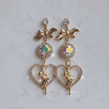 ティンカーベルハートピアス / Rainbow Tinkerbell Heart Piercing