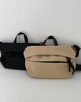 エルガジッパーキャンバスミディアムベルトクロスバッグ / Elga Zipper Canvas Medium Belt Cross Bag