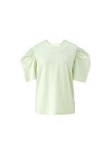 レースアップパフトップ / Lace up puff top - Mint