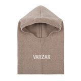 VARZAR Logo Knit Baraclava / Beige