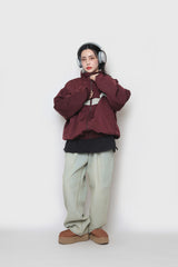 ミッドカラーパイピングジップアップ / Mid Colour Piping Zip-Up