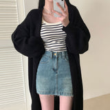 [3color] Stripe sleeveless