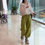 [BELLIDE MADE] Spring version embroidered two-way jogger training pants