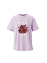 Berry logo tee - Light purple (6699100274806)