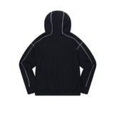 Bロゴフットボールジャージフーディー / B logo football jersey hoodie [black]