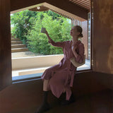 オータムシャツドレス