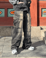 Keple cargo denim pants
