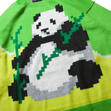 パンダニットトップ/panda knit top