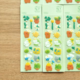パールエポキシステッカー|ガーデン / Pearl Epoxy Sticker | Garden