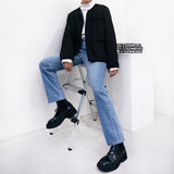 ハウンドチェックツイードジャケット/[Unisex] Hound Check Tweed Jacket (3 colors)