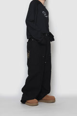 Flame Canvas Wide Pants