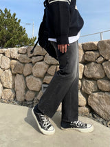 ブラッシュセミデニムパンツ/BRUSH SEMI DENIM PANTS(4COLOR)