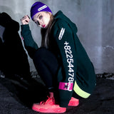 BBD Side Patch Long Beanie (Purple) (4643660660854)