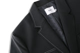 HALF STITCH SINGLE BLAZER (6538813800566)