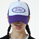 ATHRトラッカーキャップ/PURPLE ATHR TRUCKER CAP