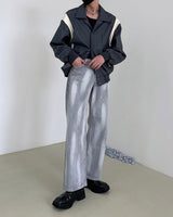 ハーフムーンバーシティジャケット/EV Half Moon Varsity Jacket (2 colors)