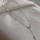 Y PEARL 14K GOLDFILLED NECKLACE (6681233490038)