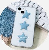 ハイティーンスターブルーフォーンケース / High Teen Star blue Phone Case