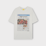 Attention News Paper Short Sleeve T Shirt (2color)