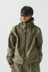アクティブフーデッドジャケット/BSR2223FWJK041 ACTIVE HOODED JACKET KHAKI