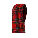 ピストルチェックバラクラバ/1 5 pistol check balaclava - RED