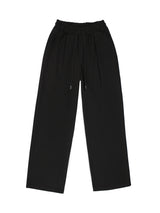バンディングワンタックスウェットパンツ / P004 BANDING ONE TUCK SWEAT PANTS_BLACK