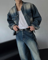 MG727 Garment Dining Denim Pants (3 colors)